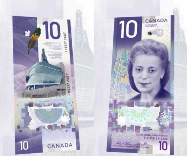 cad $10 bills