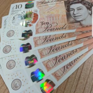 gbp £10 bills