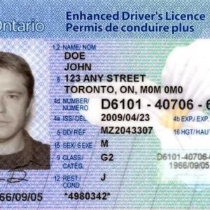 Buy Registered or Fake Canadian Driving License