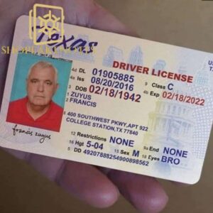Buy Registered Or Fake Texas Driver’s License Online