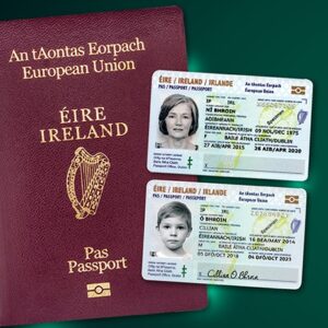 Buy Registered Or Fake Irish passport online
