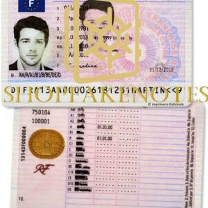 Buy Registered Or Fake French Driving License