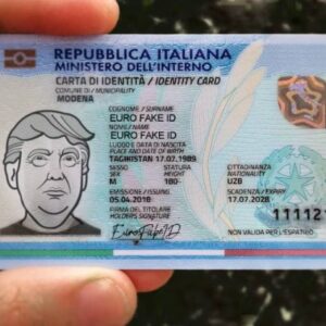 Buy Registered Or Fake Italian Identity cards