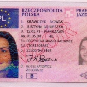 Buy Registered Or Fake Polish Driving License