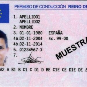 Buy Registered Or Fake Spanish Driving License